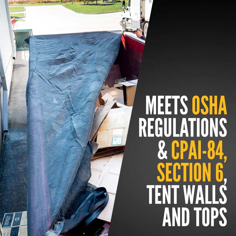20' x 40' WS70 1/16" Debris Net
