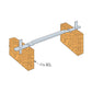 Simpson WT10 Wedge Form Tie installation