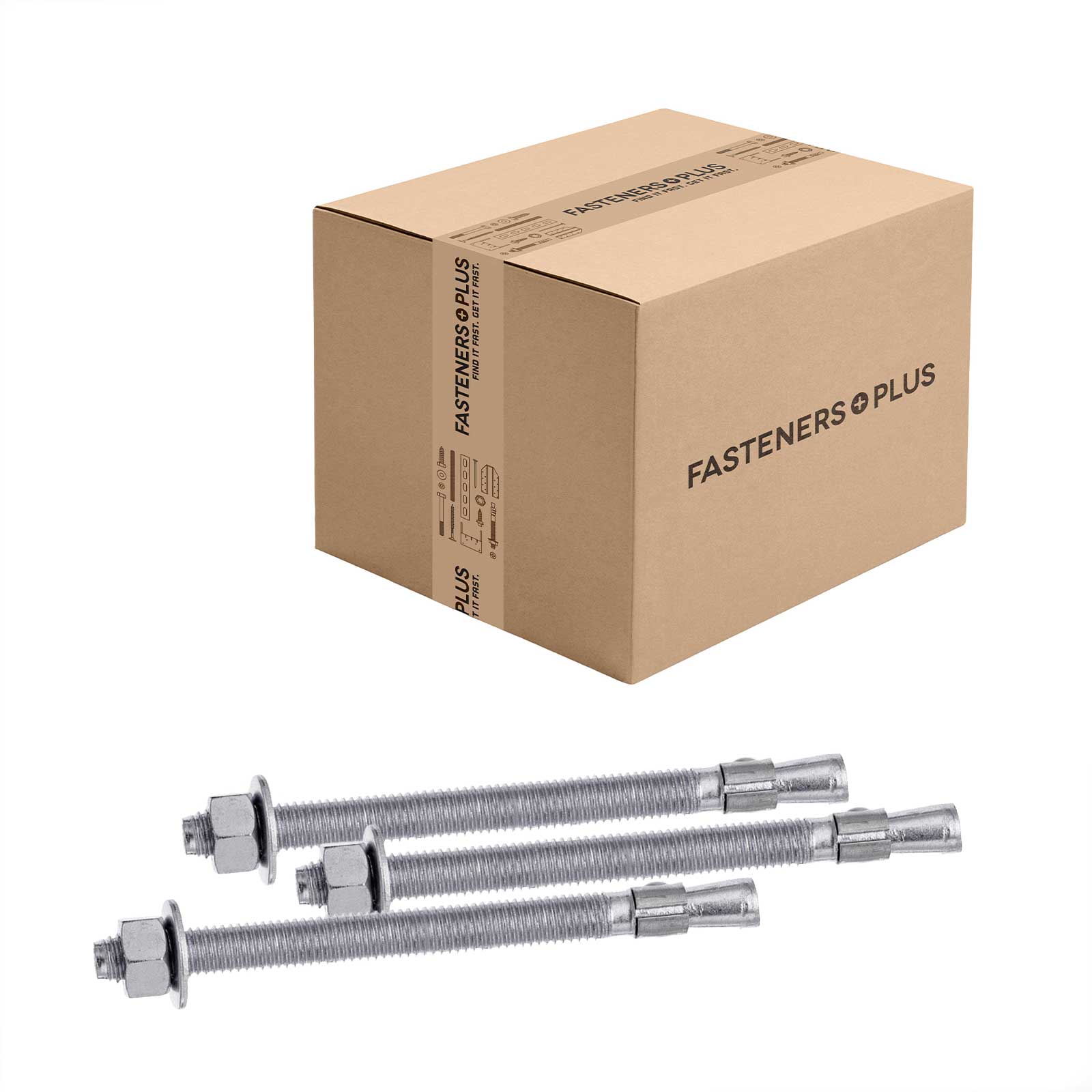 Red Head 1" x 6" Trubolt Wedge Anchor - 304 Stainless Steel | Qty. 25 (Carton)