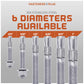 Red Head Trubolt Wedge Anchor, 304 Stainless Steel - 6 Available Diameters