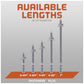Red Head Trubolt Wedge Anchor, 304 Stainless Steel - Available Lengths in 1/2" Diameter