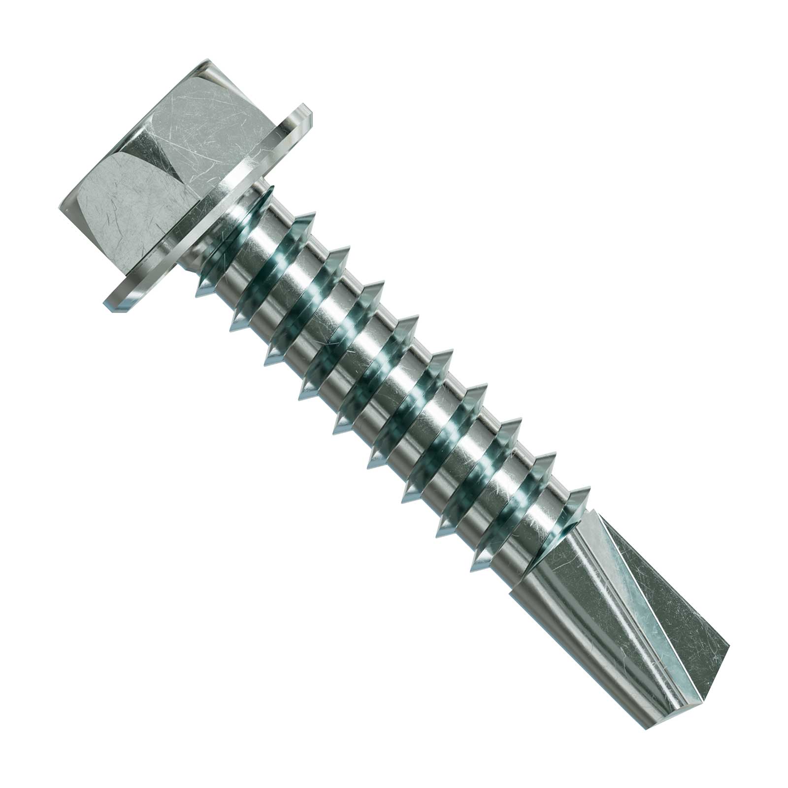 Simpson X1B1214-3.5K #12 x 1" Strong-Drive - Loose - Clear Zinc Coating - Pkg 3,500