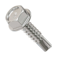 Simpson X34B1016-5K #10 x 3/4" Strong-Drive Self-Drilling Screw - Clear Zinc Coating - Loose - Pkg 5,000
