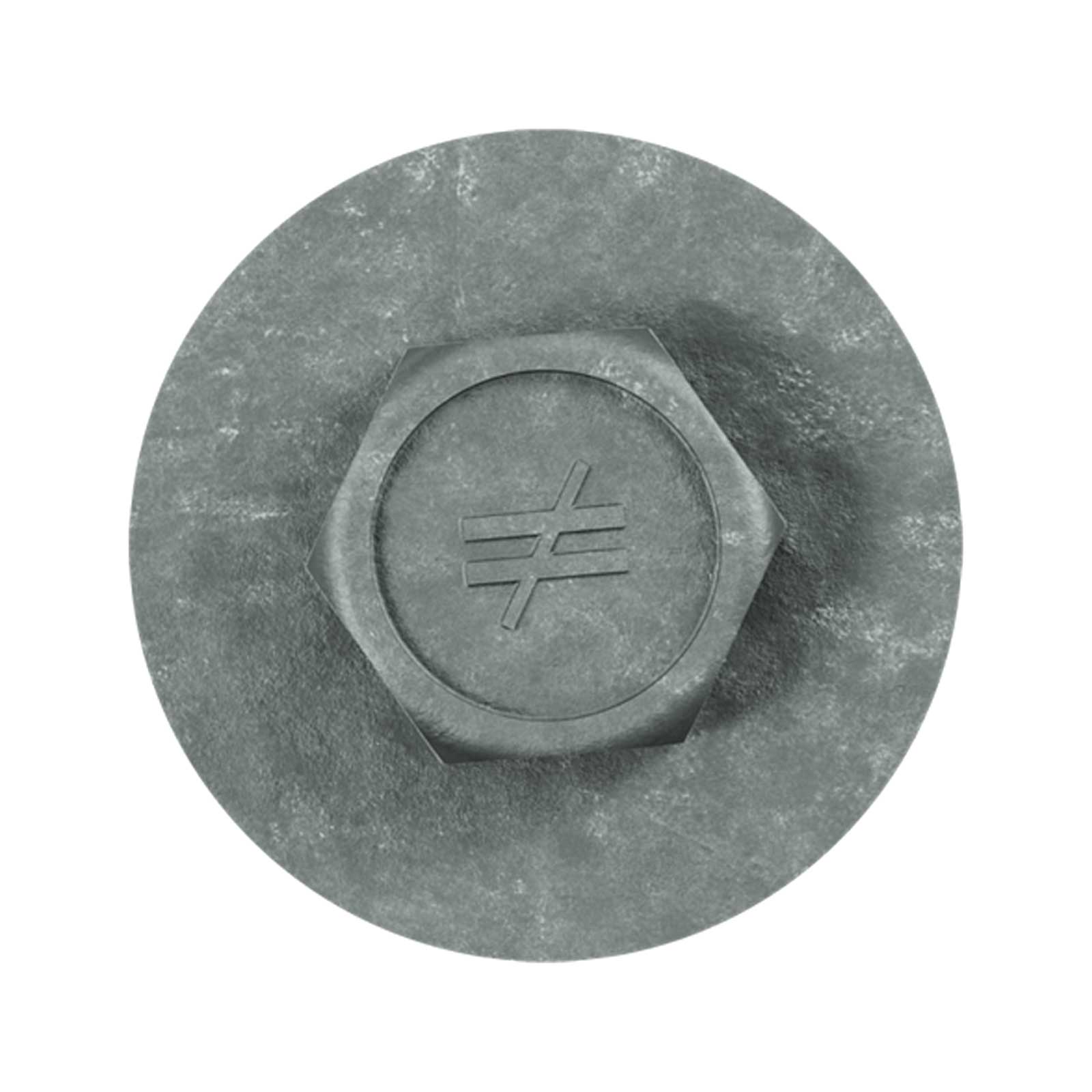 5/8" diameter hex washer head