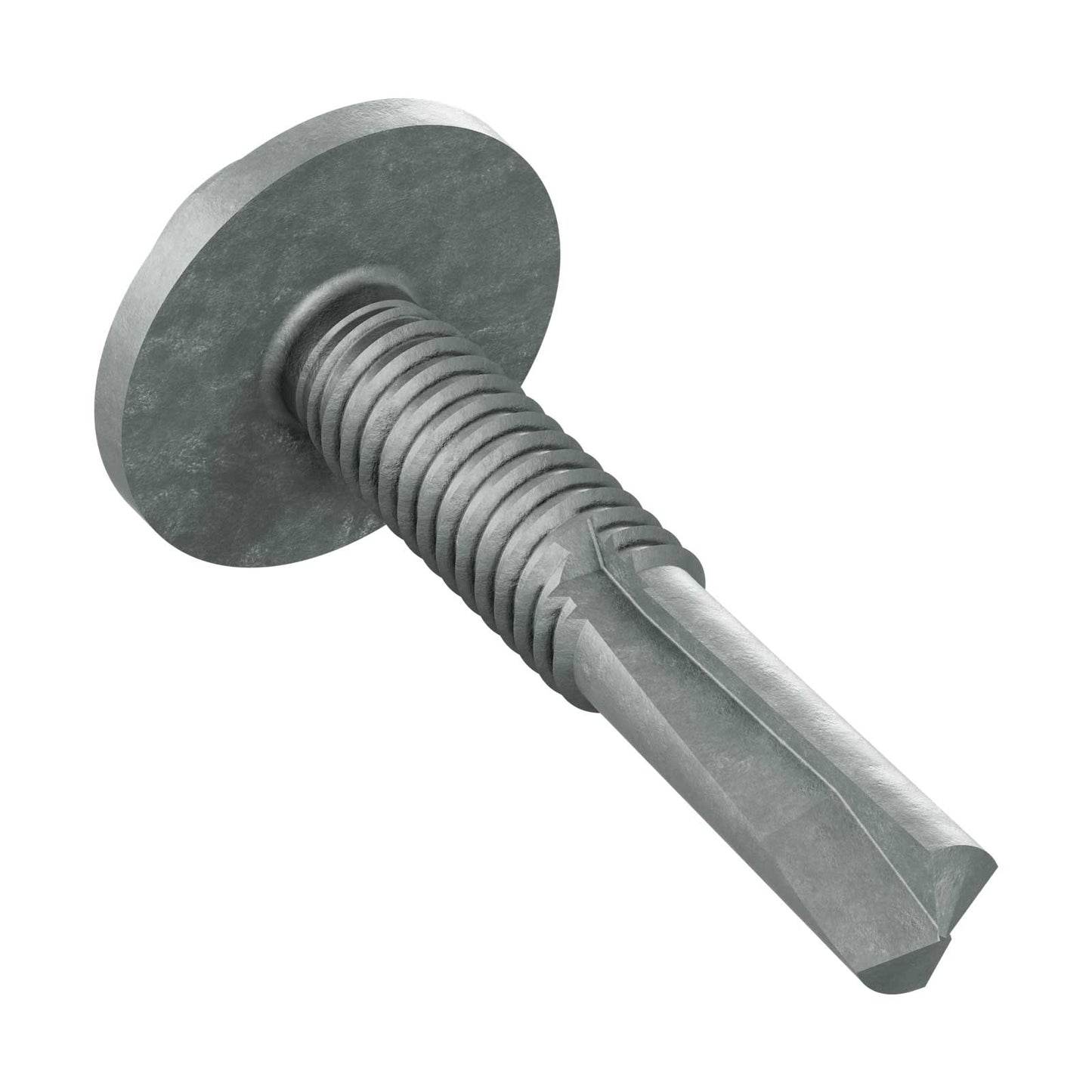 Simpson Strong-Tie #12 x 1-1/4" Strong-Drive Self-Drilling Large Head Metal Screw, Hex-Washer Head - Quik Guard Coating, Collated, Qty. 1,000