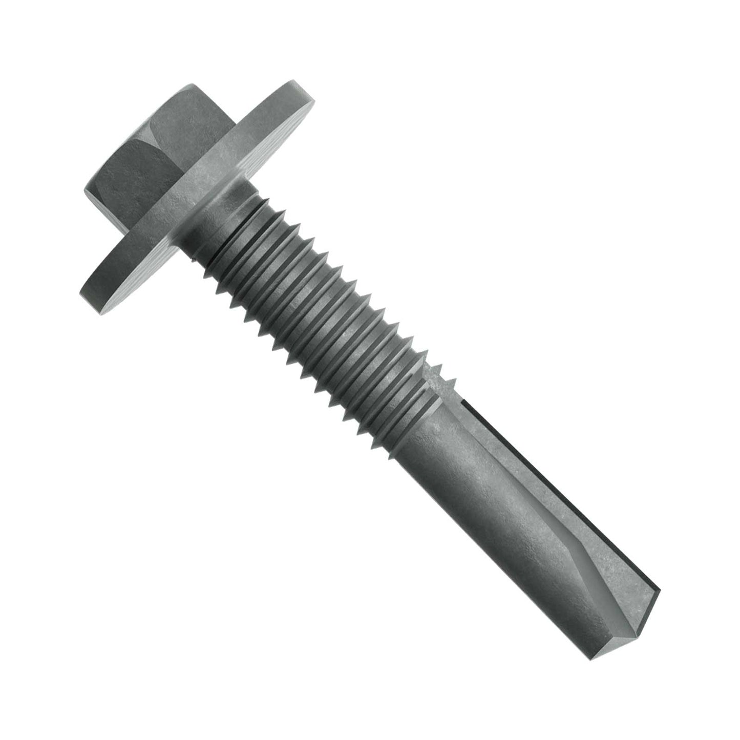 Simpson Strong-Tie #12 x 1-1/4" Strong-Drive Self-Drilling Large Head Metal Screw, Hex-Washer Head - Quik Guard Coating, Collated, Qty. 1,000