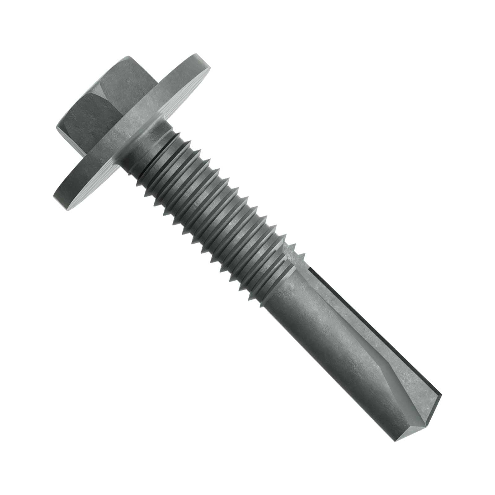 Simpson Strong-Tie #12 x 1-1/4" Strong-Drive Self-Drilling Large Head Metal Screw, Hex-Washer Head - Quik Guard Coating, Collated, Qty. 1,000