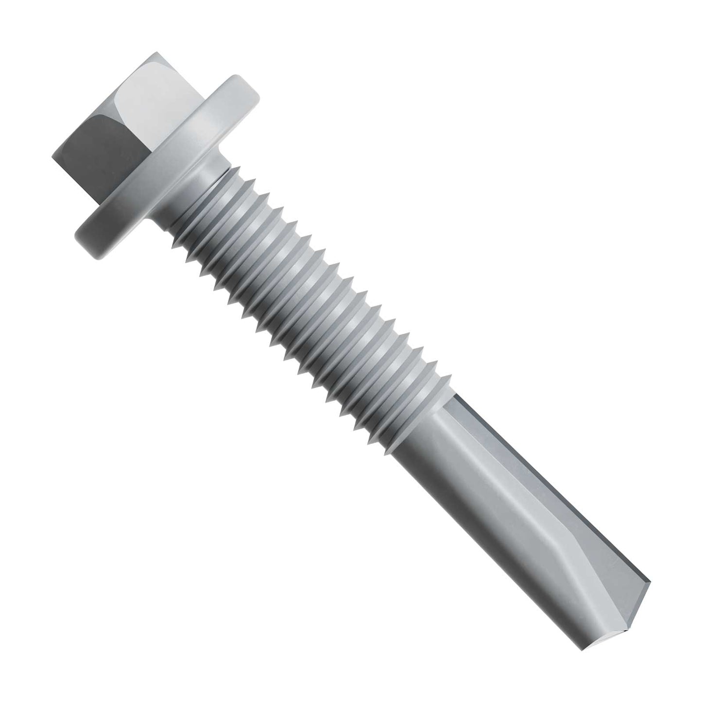 Simpson Strong-Tie #12 x 1-1/4" Self-Drilling Strong-Drive XM Metal Screw, Medium Hex-Washer Head - Quik Guard Coating, Qty. 2,000