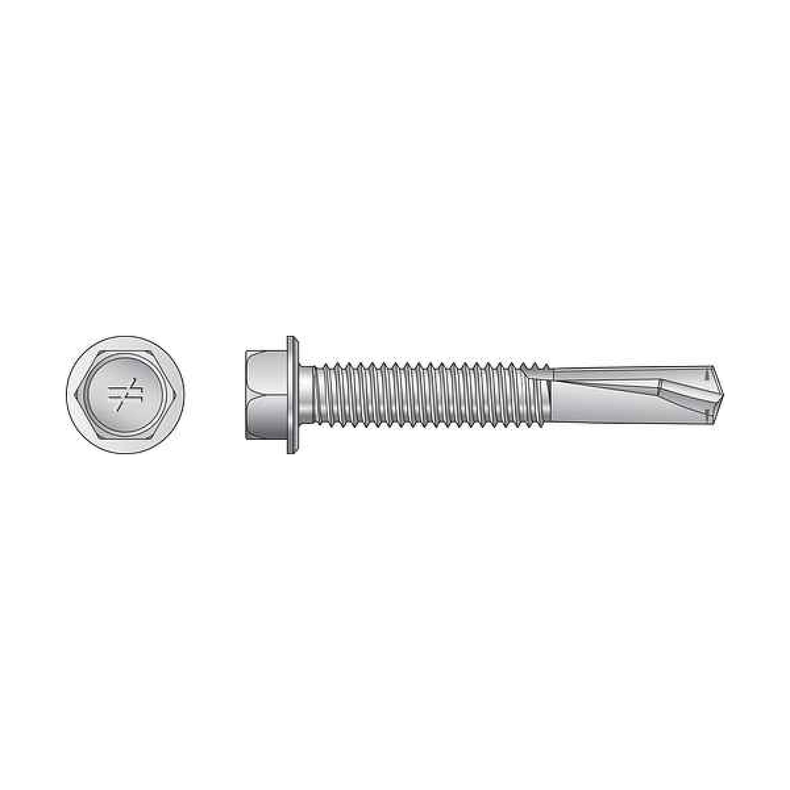 Simpson XU34S1016 #10 x 3/4" Strong-Drive - Collated - Clear Zinc Coating - Pkg 1,500 illustrated
