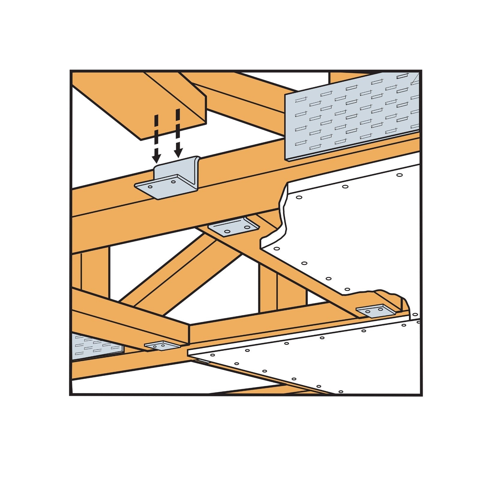 Simpson Z6 Clip installation