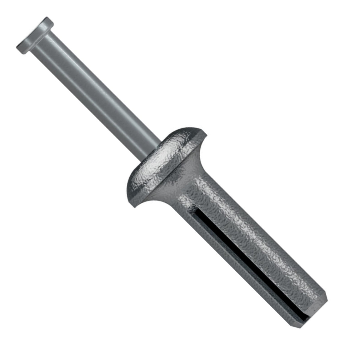 Simpson ZN25100 1/4" X 1" Zinc Nailon Pin Drive Anchor - Zinc, Pkg 100