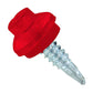 14 inch x 78 inch ZXL Steelbinder Metal Roofing Stitch Screw Crimson Pkg 250 image 1 of 2