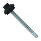 #12 x 2 inch ZXL Steelbinder Metal Roofing Screw Black Pkg 250