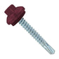 #12 x 112 inch ZXL Steelbinder Metal Roofing Screw Burgundy Pkg 250