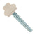 #12 x 114 inch ZXL Steelbinder Metal Roofing Screw Light Stone Pkg 250