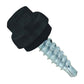 #12 x 3/4 inch ZXL Woodbinder Metal Roofing Stitch Screw Black Pkg 250 image 1 of 2