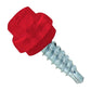 #12 x 3/4 inch ZXL Woodbinder Metal Roofing Stitch Screw Crimson Pkg 250 image 1 of 2