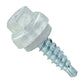 #12 x 3/4 inch ZXL Woodbinder Metal Roofing Stitch Screw Light Gray Pkg 250 image 1 of 2