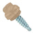 #12 x 3/4 inch ZXL Woodbinder Metal Roofing Stitch Screw Tan Pkg 250 image 1 of 2