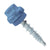 #10 x 1 inch ZXL Woodbinder Metal Roofing Screw Blue Pkg 250