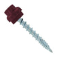 #10 x 112 inch ZXL Woodbinder Metal Roofing Screw Burgundy Pkg 250