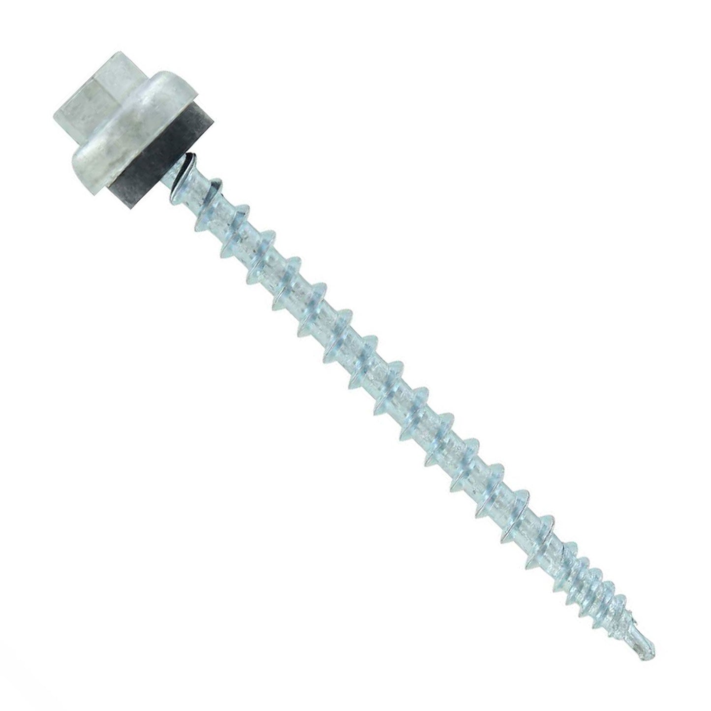 #10 x 212 inch ZXL Woodbinder Metal Roofing Screw Galvanized Pkg 250