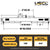Adjustable Length Economy Lifting Beam - 14,000 Lb. Capacity - 14' Max Spread