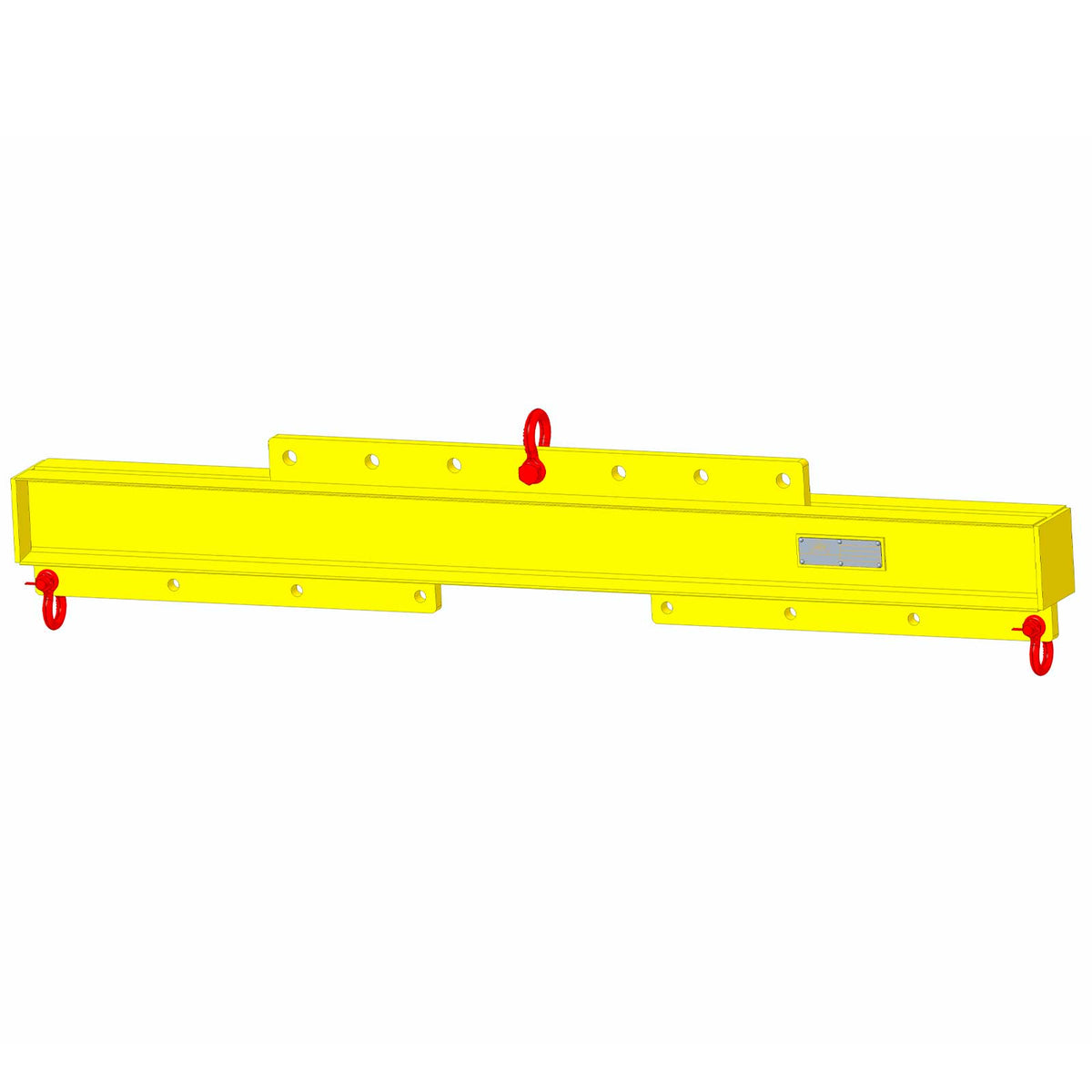 Adjustable Length Economy Lifting Beam - 14,000 Lb. Capacity - 14' Max Spread