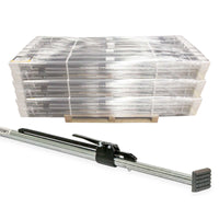 Steel Round Tube Load Bar w/ 2.5"X4" Pads | Qty. 120 (Pallet)