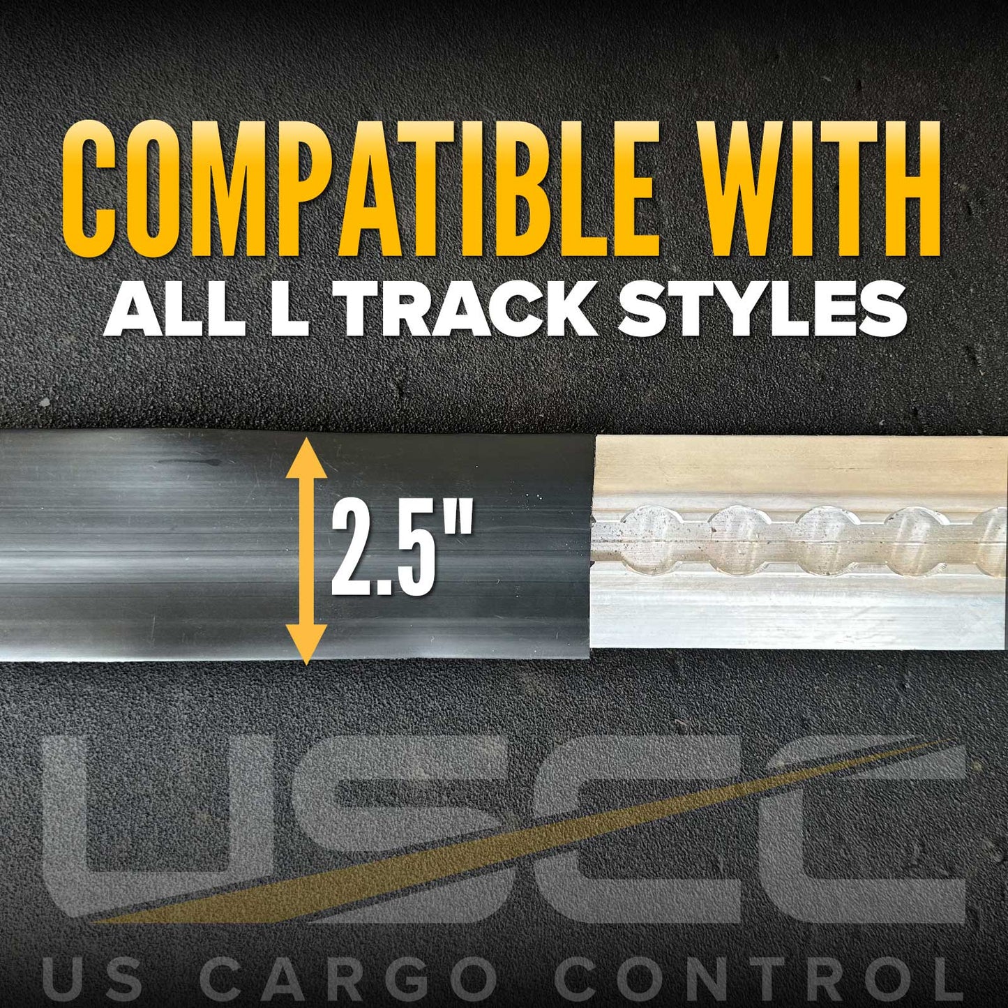 Airline-Style Track Filler Strip - 10'