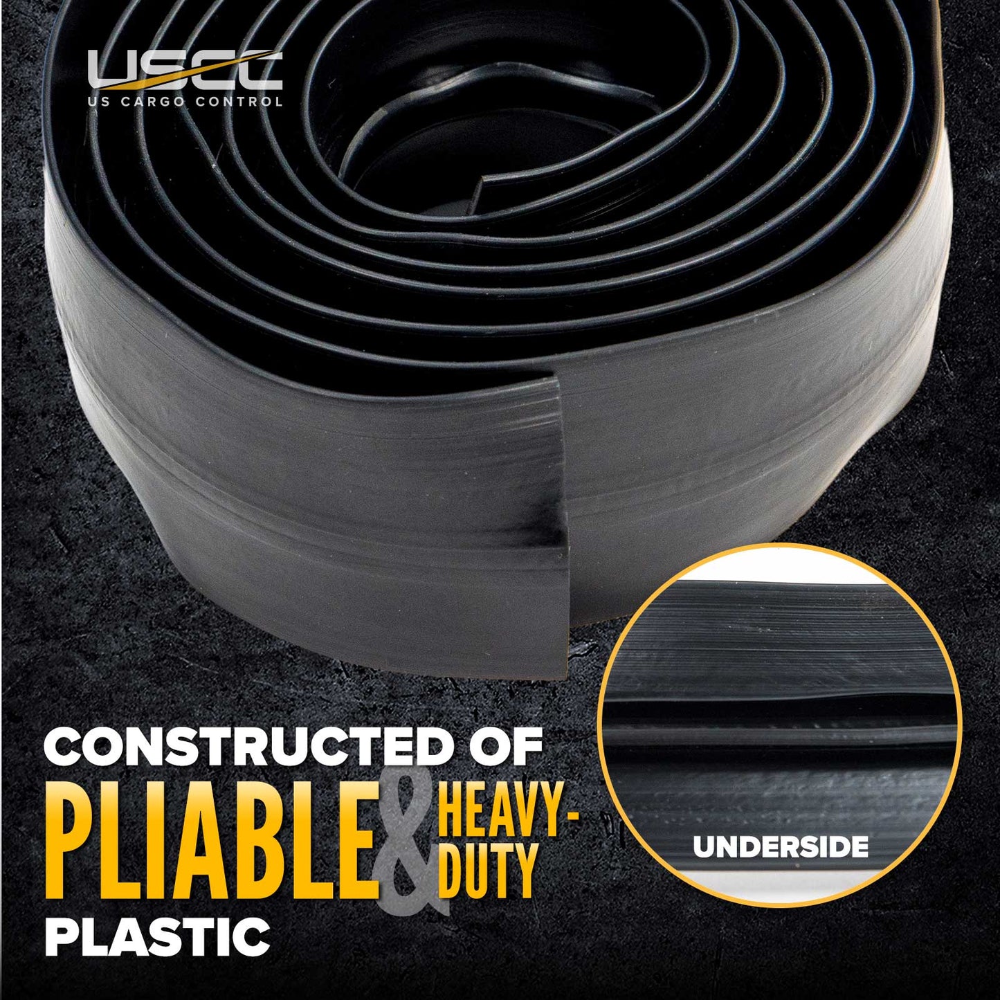 Airline-Style Track Filler Strip - 10'