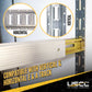 92" - 103" Aluminum E-Track Load Bar - 2,200 lb Capacity | 2-Pack