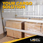 92" - 103" Aluminum E-Track Load Bar - 2,200 lb Capacity | 2-Pack