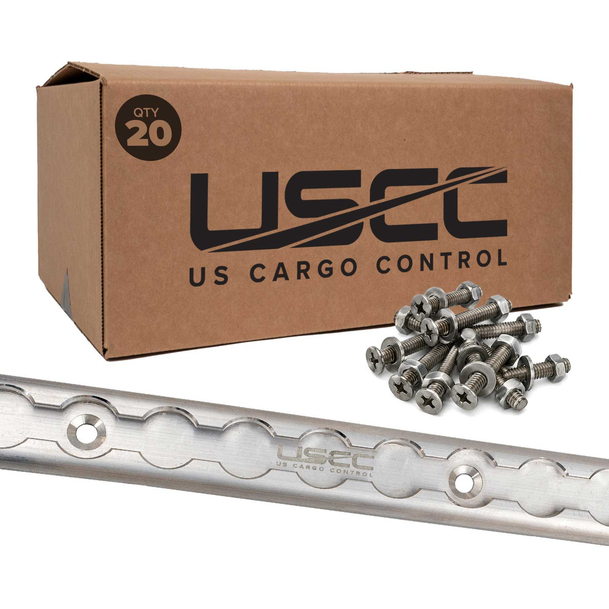 48" Aluminum L-Track Kit | 20-Pack