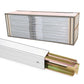 92" - 103" Aluminum E-Track Load Bar - 2,200 lb Capacity | 100-Pack (Pallet)