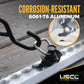 12" Angled L-Track Kit | Aluminum | 2-Pack