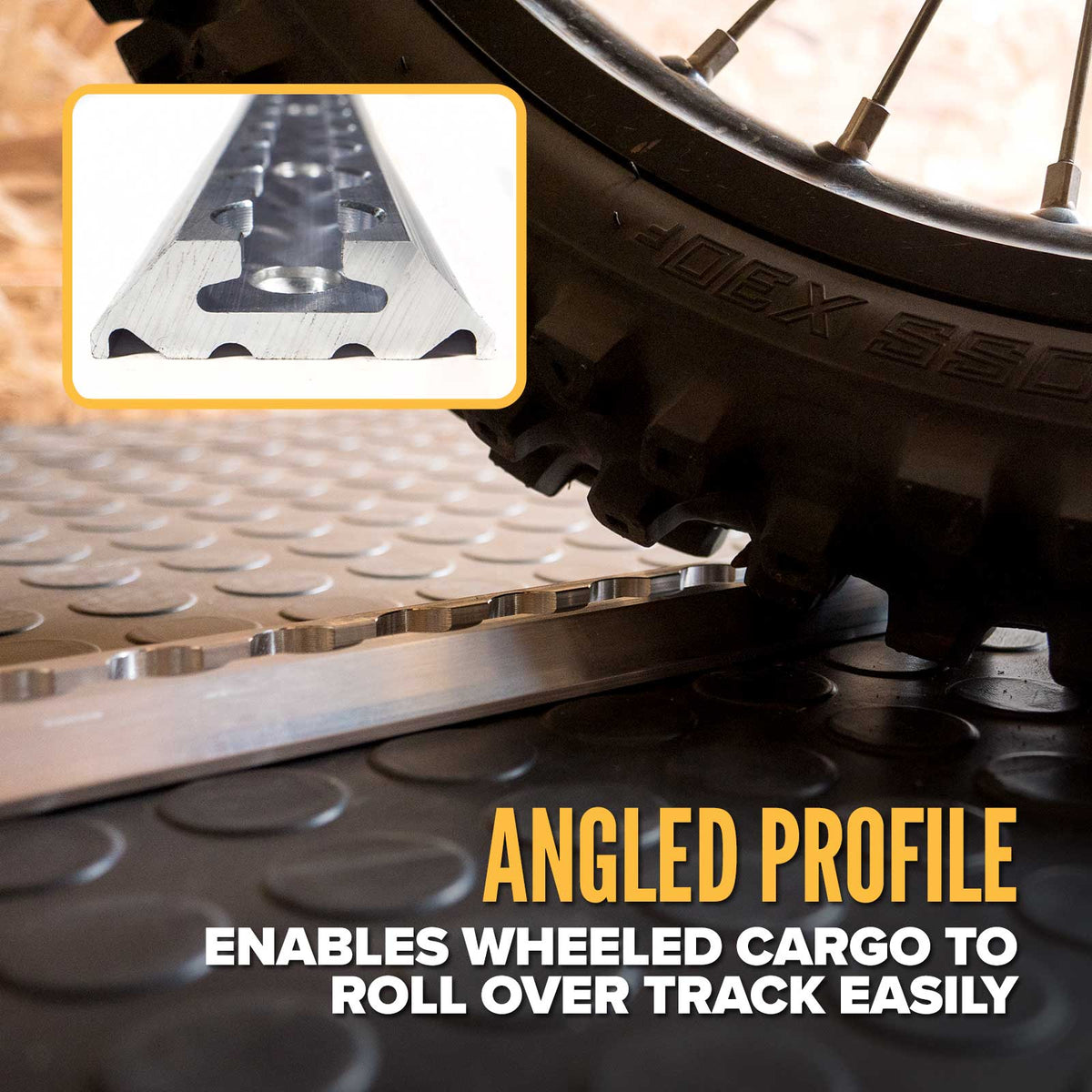 96" Angled L-Track Kit | Aluminum | 4-Pack