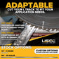 96" Angled L-Track Kit | Aluminum | 2-Pack