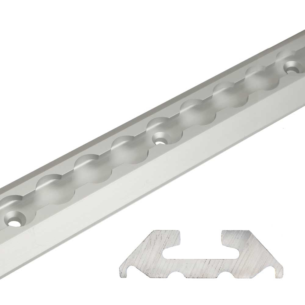 96" Angled L-Track | Aluminum | 2-Pack