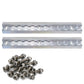 12" Angled L-Track | Aluminum | 2-Pack