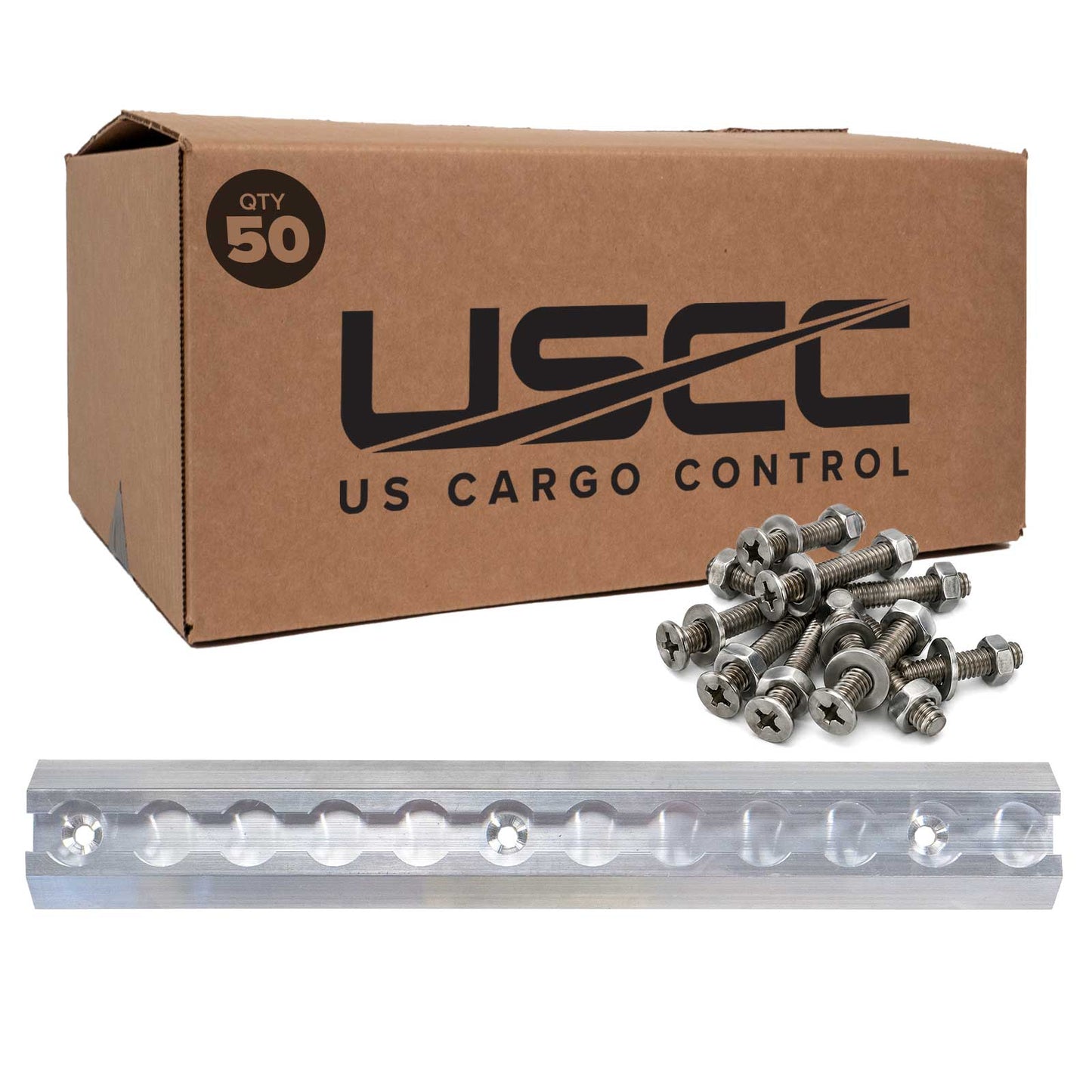 12" Angled L-Track | Aluminum | 50-Pack