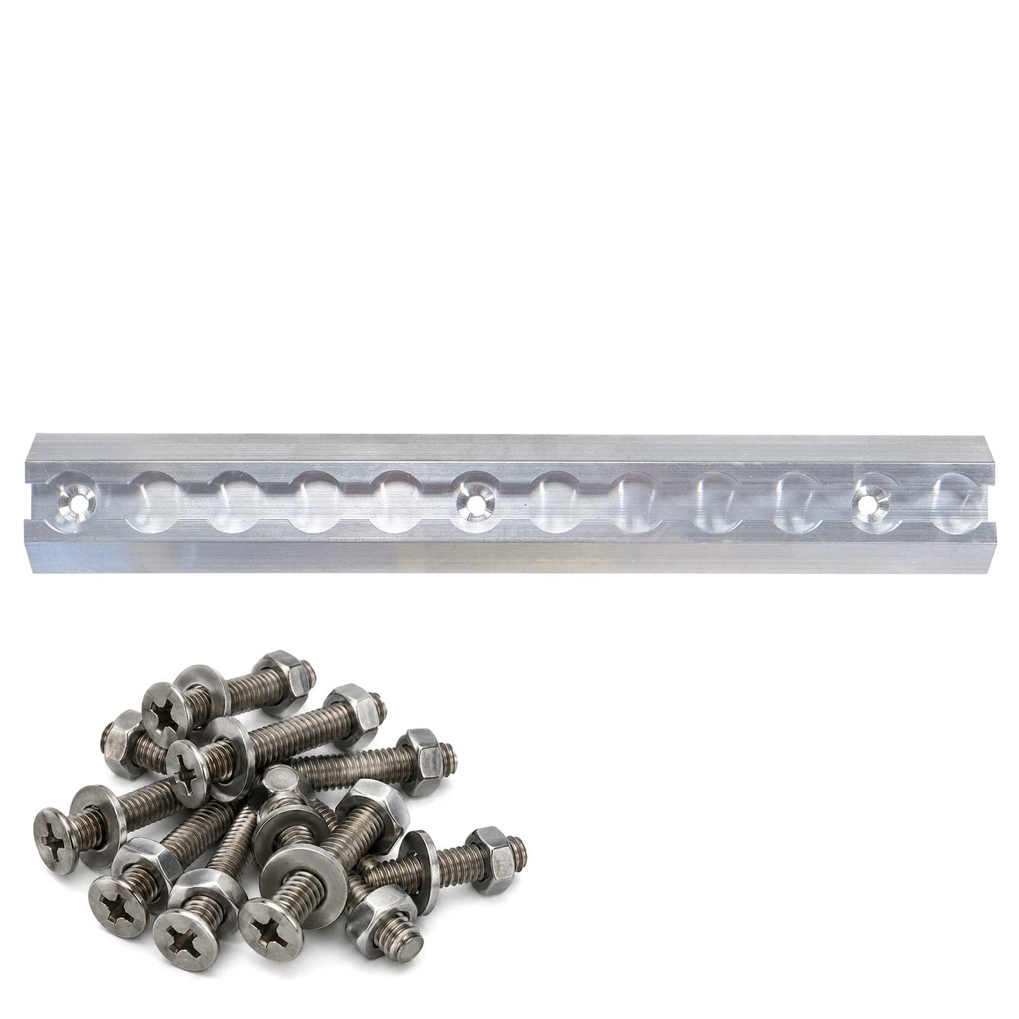 12" Angled L-Track | Aluminum