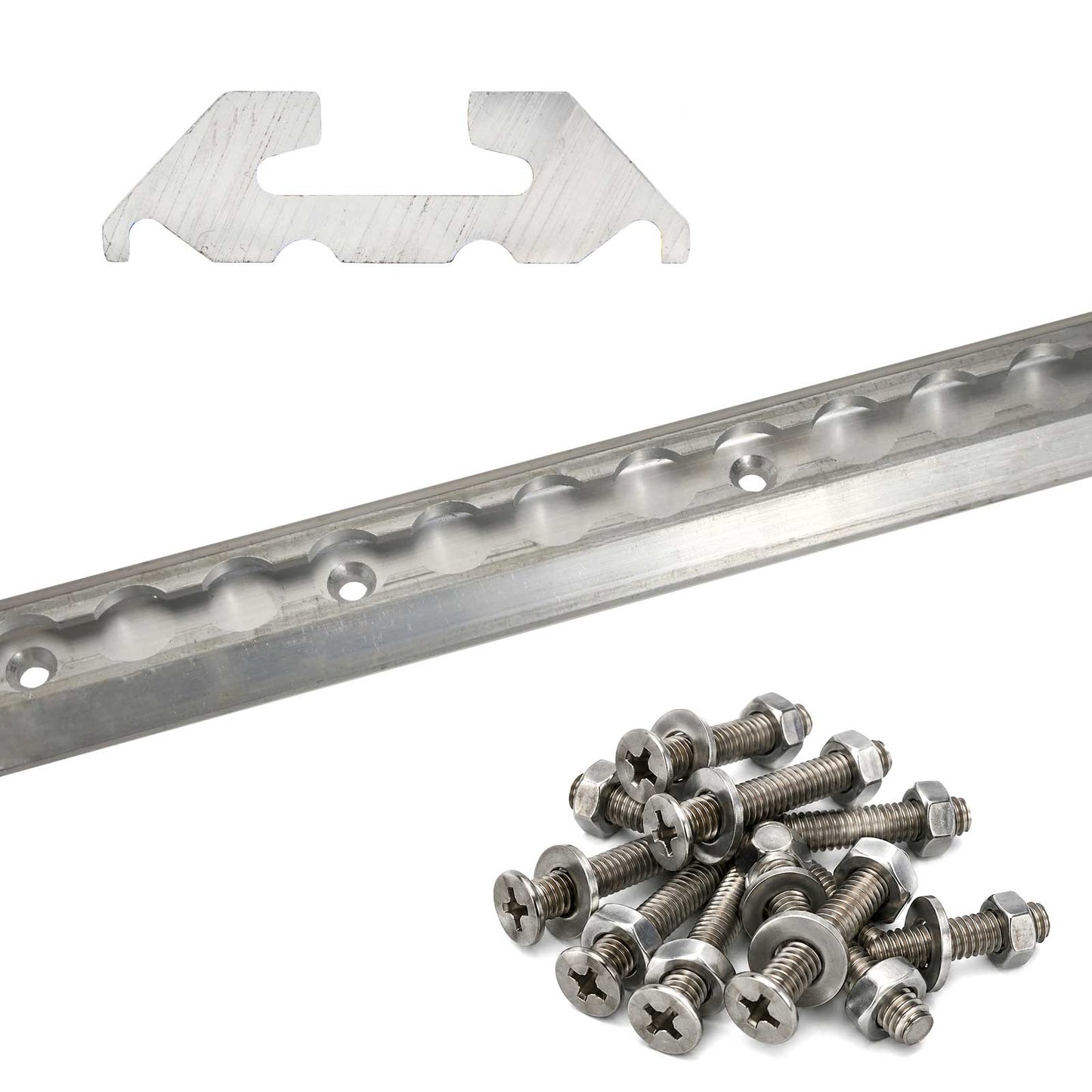 12" Angled L-Track | Aluminum | 50-Pack Image 11 of 11