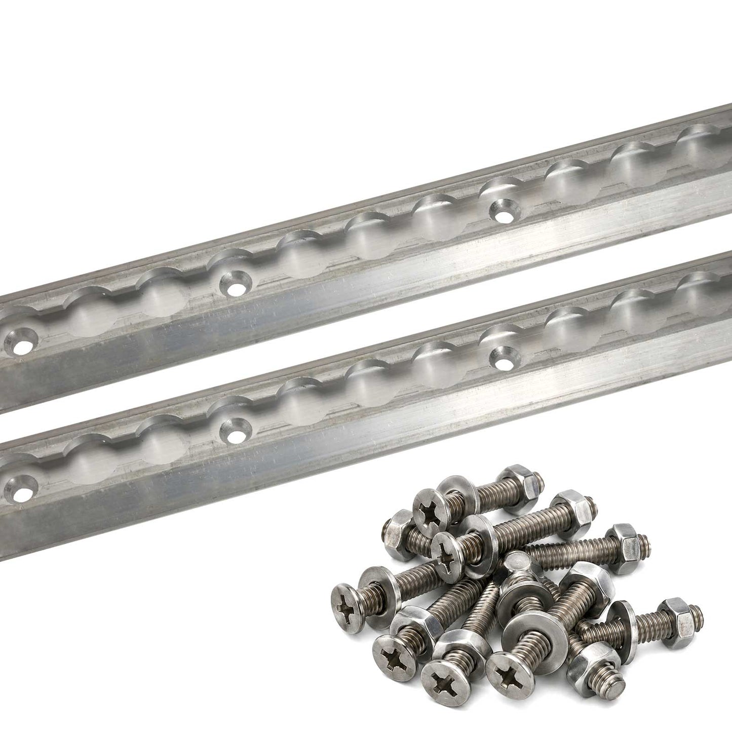 96" Angled L-Track | Aluminum | 2-Pack