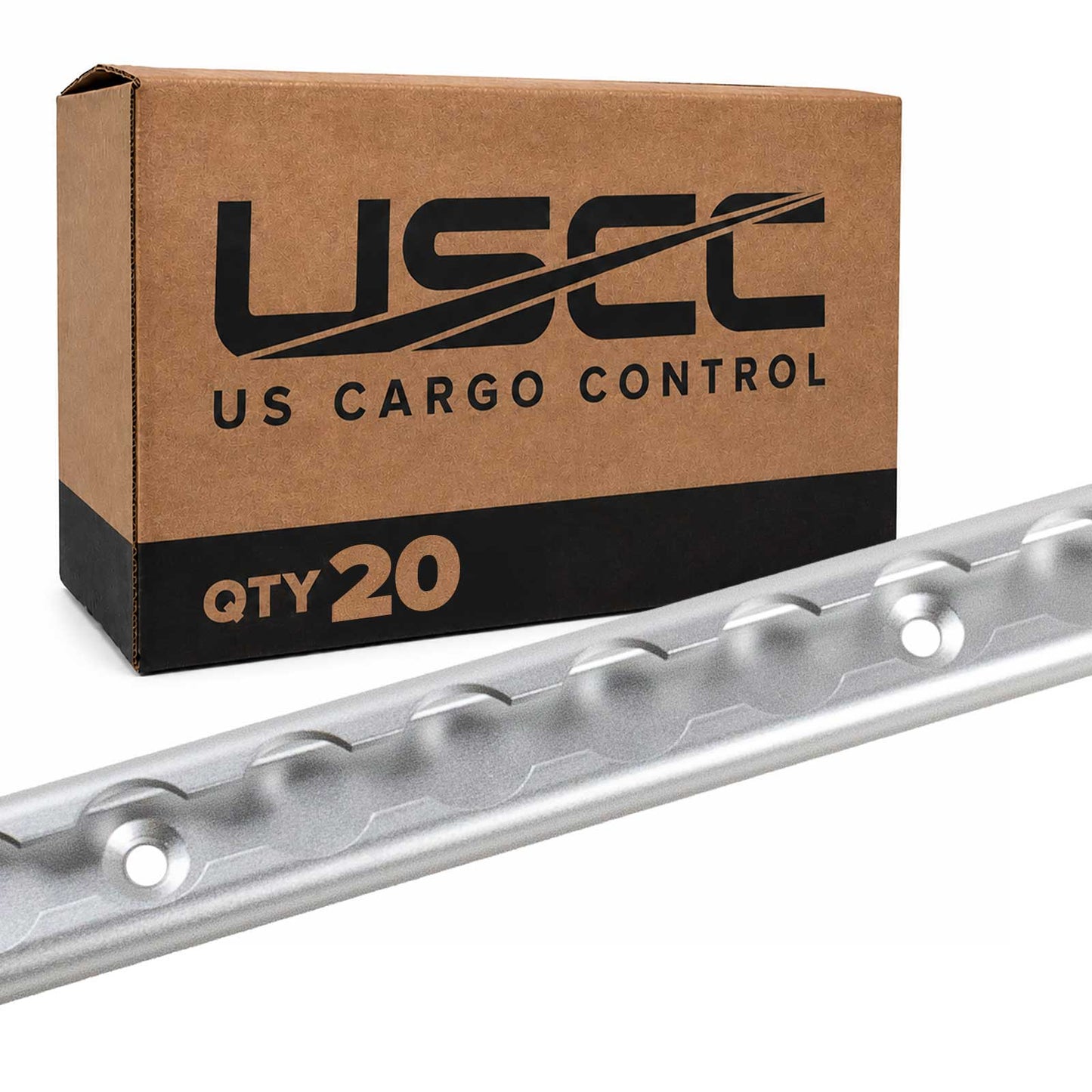 48" Aluminum L-Track | Anodized Finish | 20-Pack