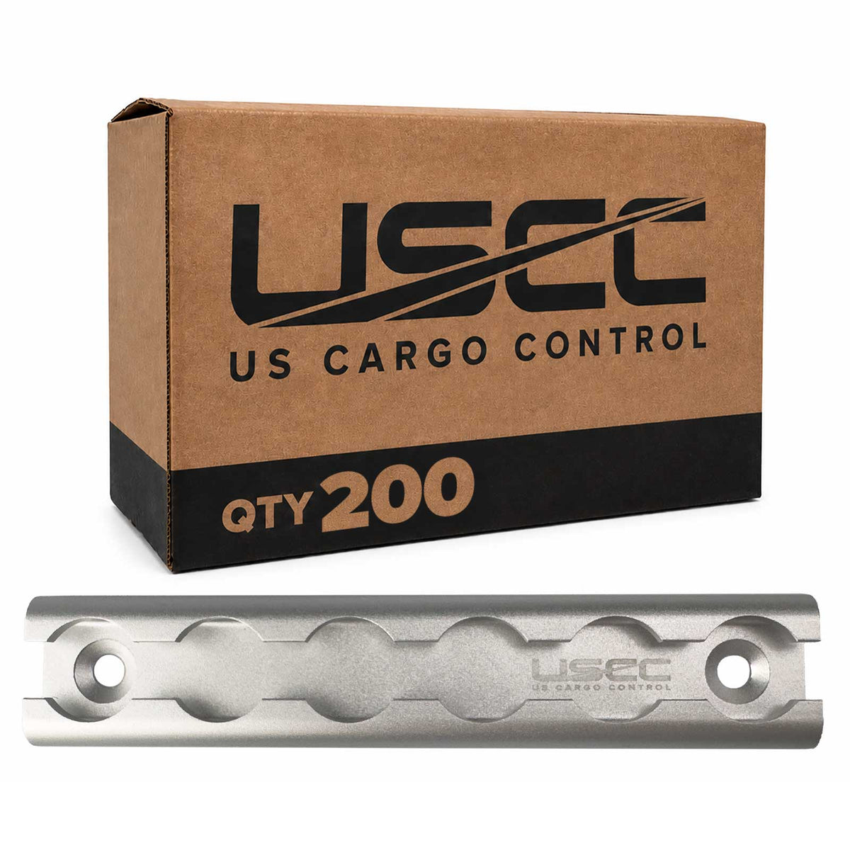 6" Aluminum L-Track | Anodized Finish | 200-Pack