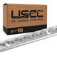 96" Aluminum L-Track | Anodized Finish | 16-Pack