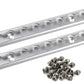 72" Aluminum L-Track Kit | Anodized Finish | 2-Pack