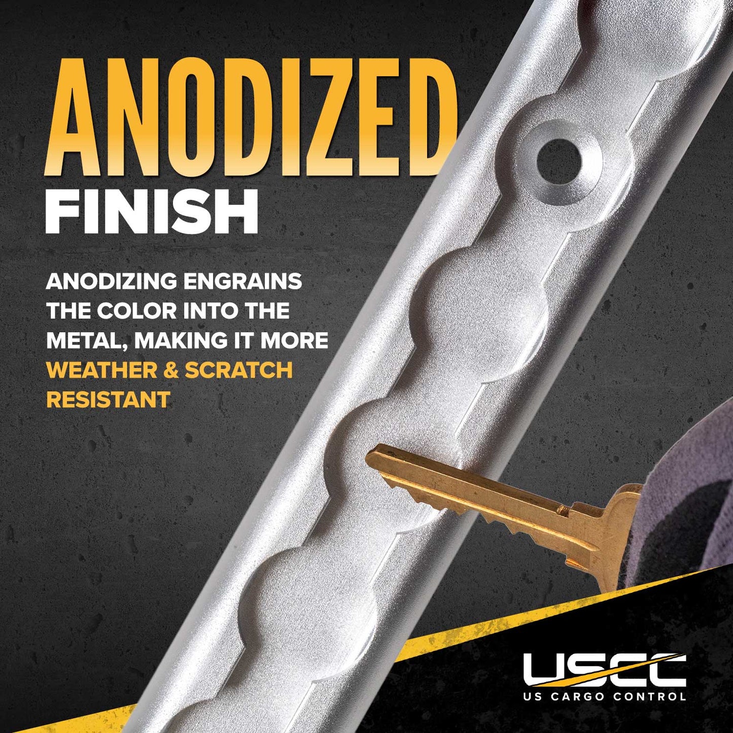 96" Aluminum L-Track | Anodized Finish | 2-Pack