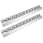 12" Angled L-Track | Anodized Finish | 2-Pack